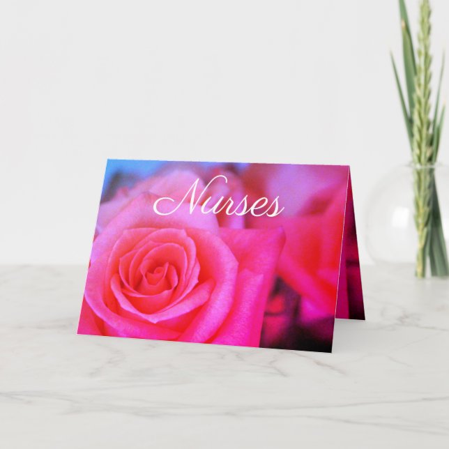 Carte Rose du jardin rose (Devant)