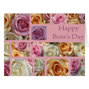 Carte rose du jour du patron