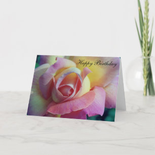 Carte Rose du Joyau Birthday