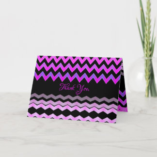 Carte rose et noir moderne