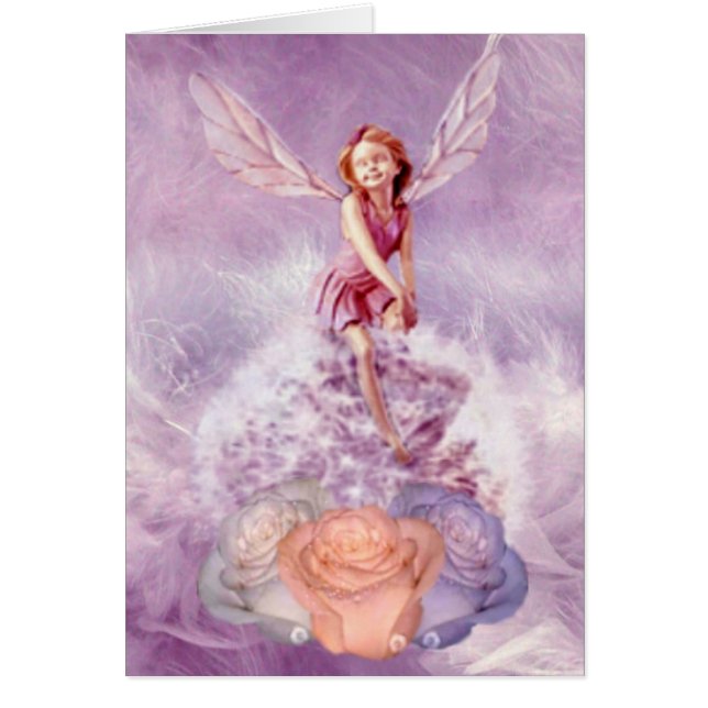 Carte rose Fairy (Devant)