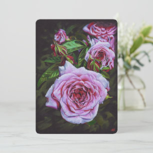 Carte Rose florissante pour la fête des mères