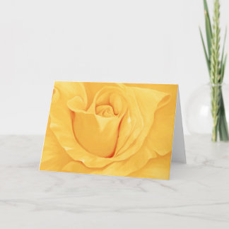 Carte Rose jaune