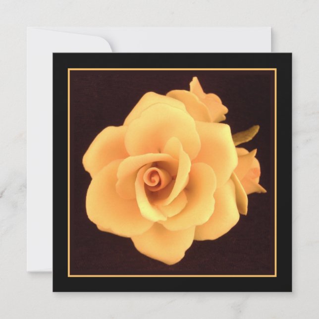 Carte Rose jaune, 2004 Photo. (Devant)