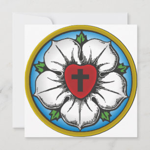 Carte Rose luthérien