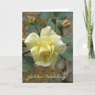 Carte rose, Noces d'Or !