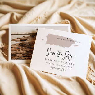 Carte rose pâle de QUINN Porto Rico Enregistrer la