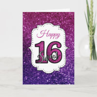 Rose & Purple Sweet 16 Parties scintillant étincel