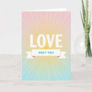 Carte rose romantique Je t'aime