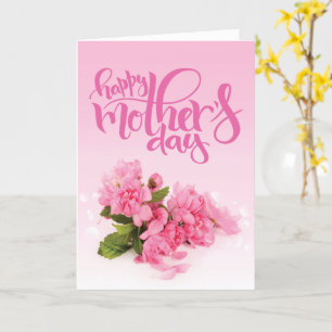 Carte Rose rose   HAPPY MÈRE'S DAY Card
