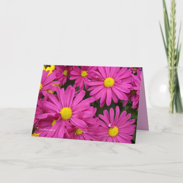 Carte Rose vif vif (Devant)