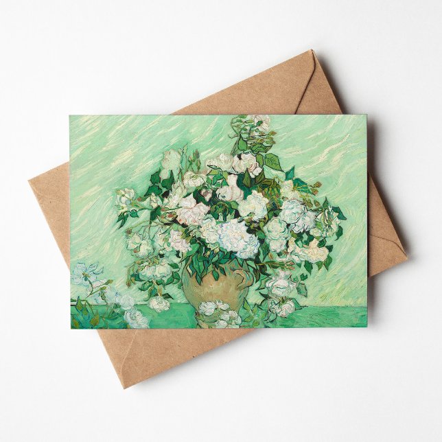 Carte Rose | Vincent van Gogh (Créateur téléchargé)