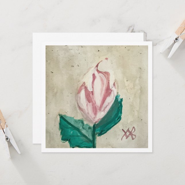 Carte Rosebud (Devant/Arrière en situation)