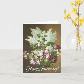 Carte Roses et Lilacs