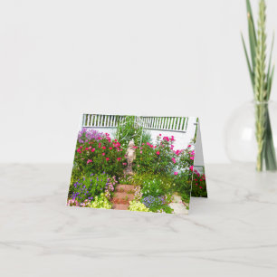 Carte Roses pour une petite fille