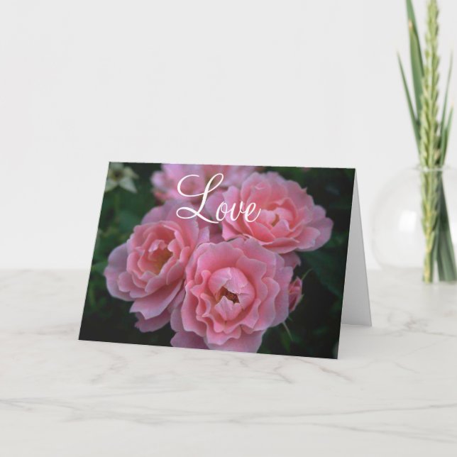 Carte Roses Roses (Devant)