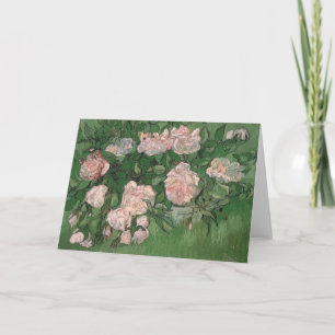 Carte Roses roses (F595) Van Gogh Art