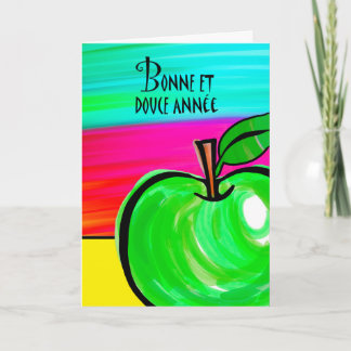 Carte Rosh Hashanah en français, Bonne et Douce An