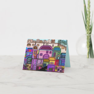 Carte Rosh Hashanah Tapestry Jérusalem