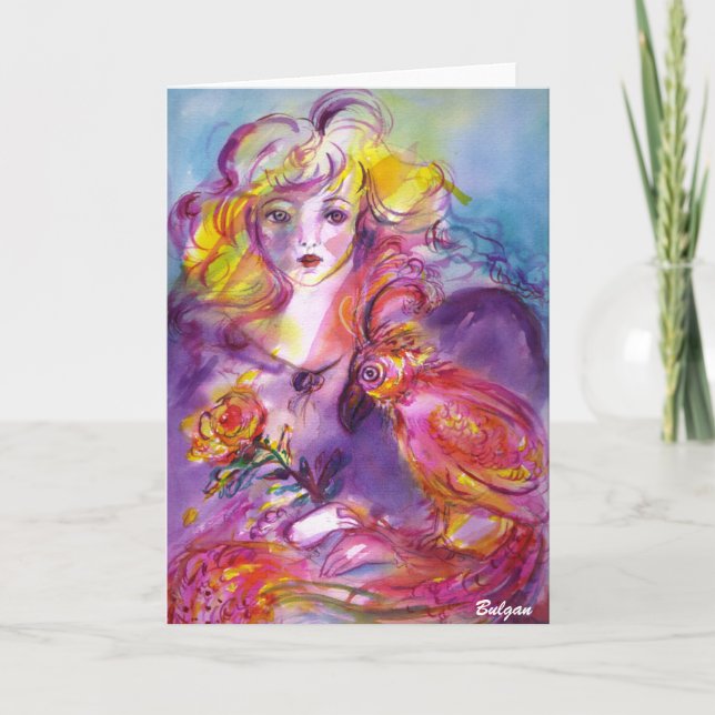 Carte ROSINA / Bal de mascarade vénitienne (Devant)