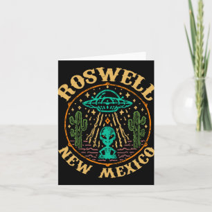 Carte Roswell Nm 1947 - Drôle d'aviation à Roswell au No