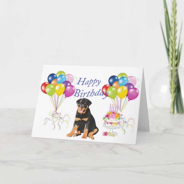 Carte Rottweiler (Devant)