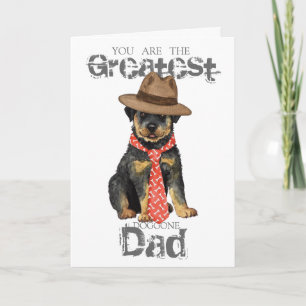 Carte Rottweiler Papa