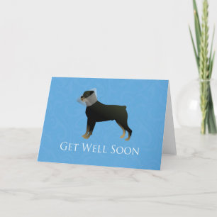 Carte Rottweiler S'En Sortir Bientôt Design