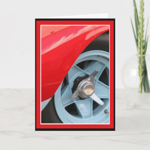 Carte Roue bleue et clapet