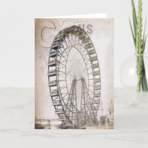 Carte Roue Circus Ferris