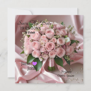 Carte "Rouge Amour : Un Bouquet de Romance Intemporelle"