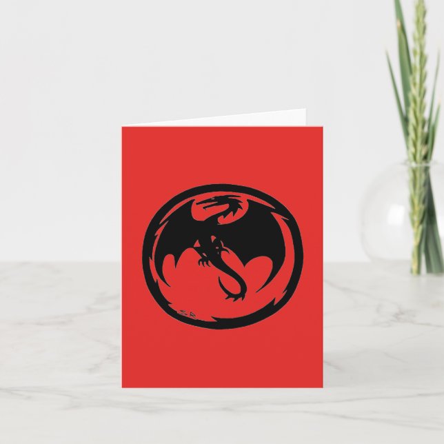 Carte rouge Black Dragon (Devant)