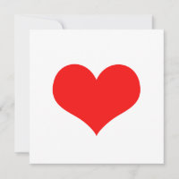 Rouge Coeur mignon Saint Valentin Couleur personna