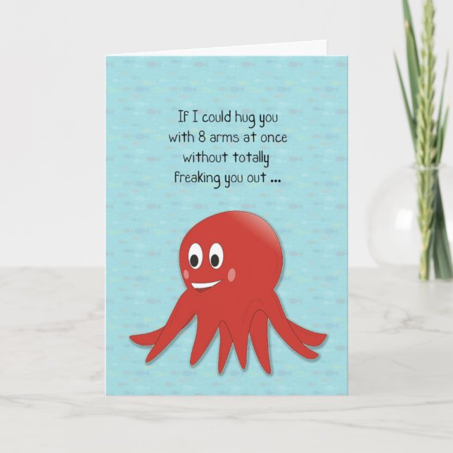 Carte rouge du poulpe de Valentine (Devant)