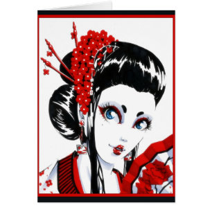 Carte rouge et noire