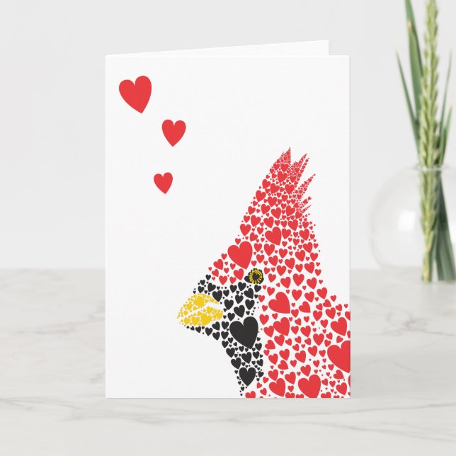 Carte Rouge sombre (Devant)