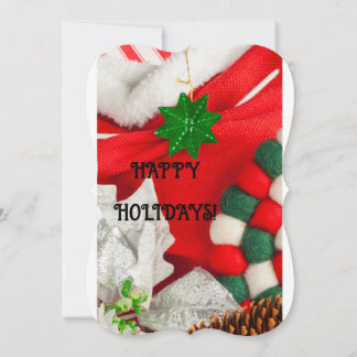 Carte Rouge, Vert, Argent, Décor blanc