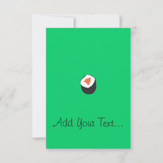 Carte Roulette de sushi