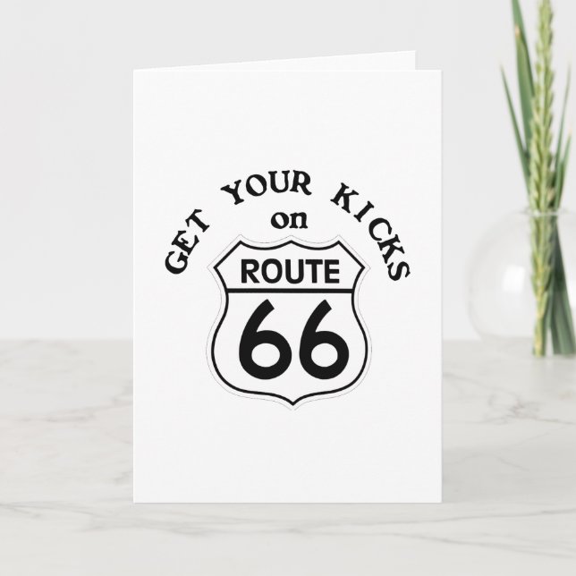Carte route66 (Devant)