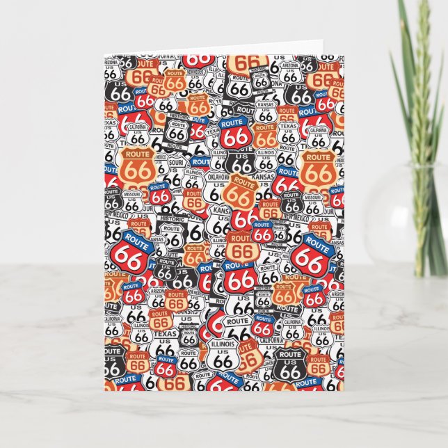 Carte Route 66 (Devant)