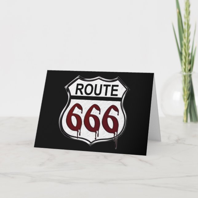 Carte Route 666 (Devant)