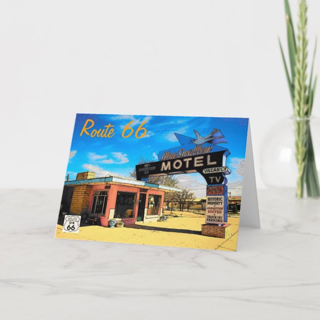 Carte Route 66 Motel (Devant)