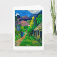 Route à Tahiti, Gauguin