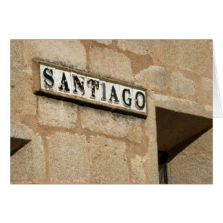 Carte routière de Santiago