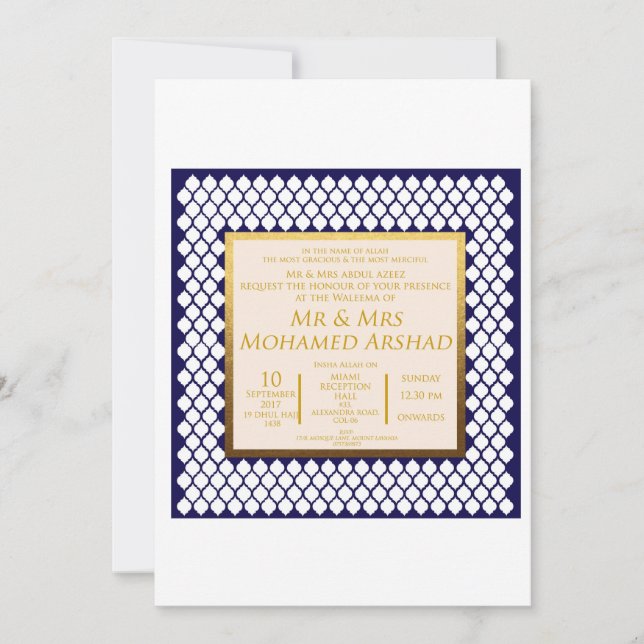 Carte Royal Desi (Devant)