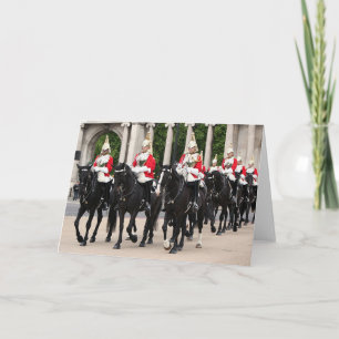 Carte Royal Household Cavalry, Londres, Angleterre