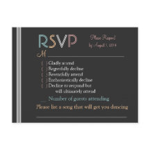 Carte RSVP