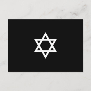Carte RSVP à barres/Bat mitzvah