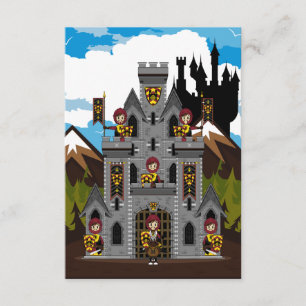 Carte RSVP Crusader Knights and Castle