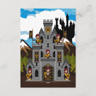Carte RSVP Crusader Knights and Castle